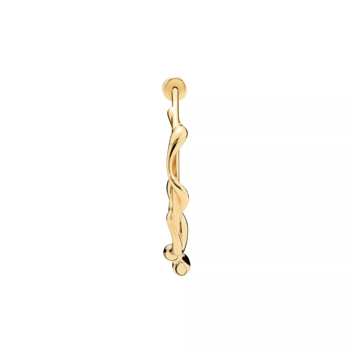 Maria Black Nuri Hoop Ørering Single 22 kt. Forgyldt Sølv 100955YG-25