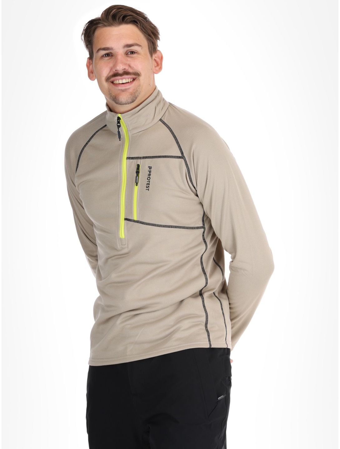 PRTKODY 1/4 zip skipully heren