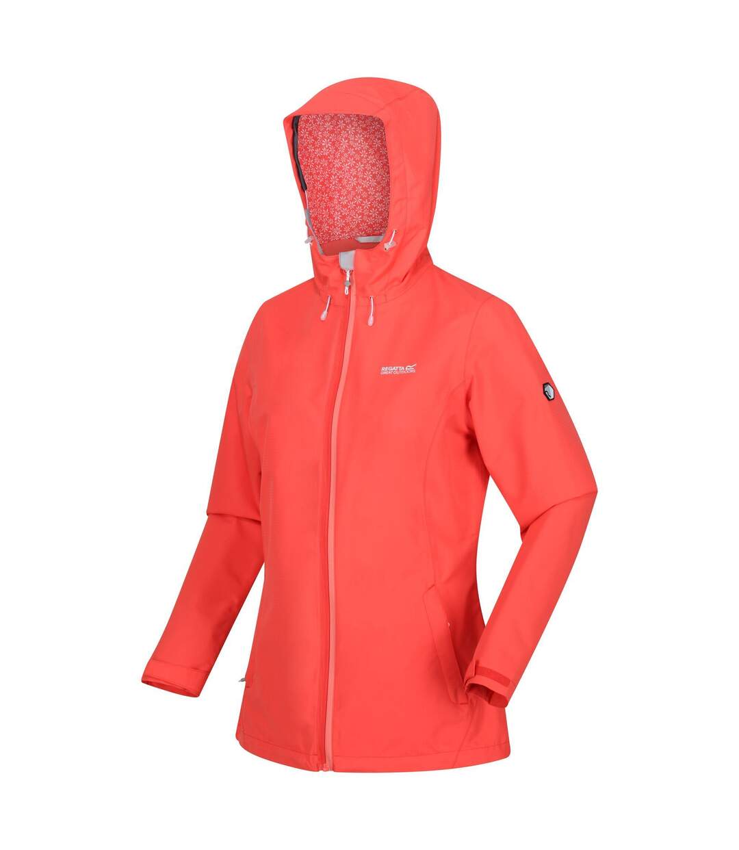 Regatta - Veste imperméable HAMARA - Femme (Corail vif) - UTRG4999