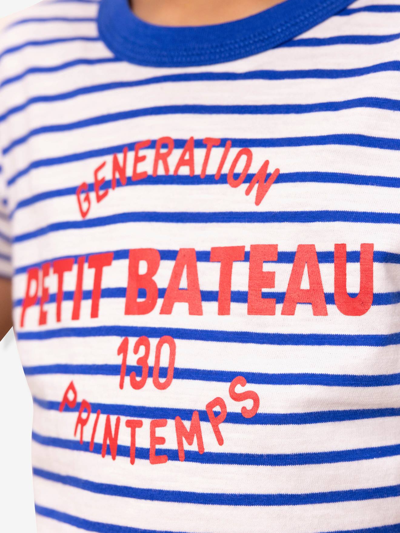 Camiseta branca PETIT BATEAU