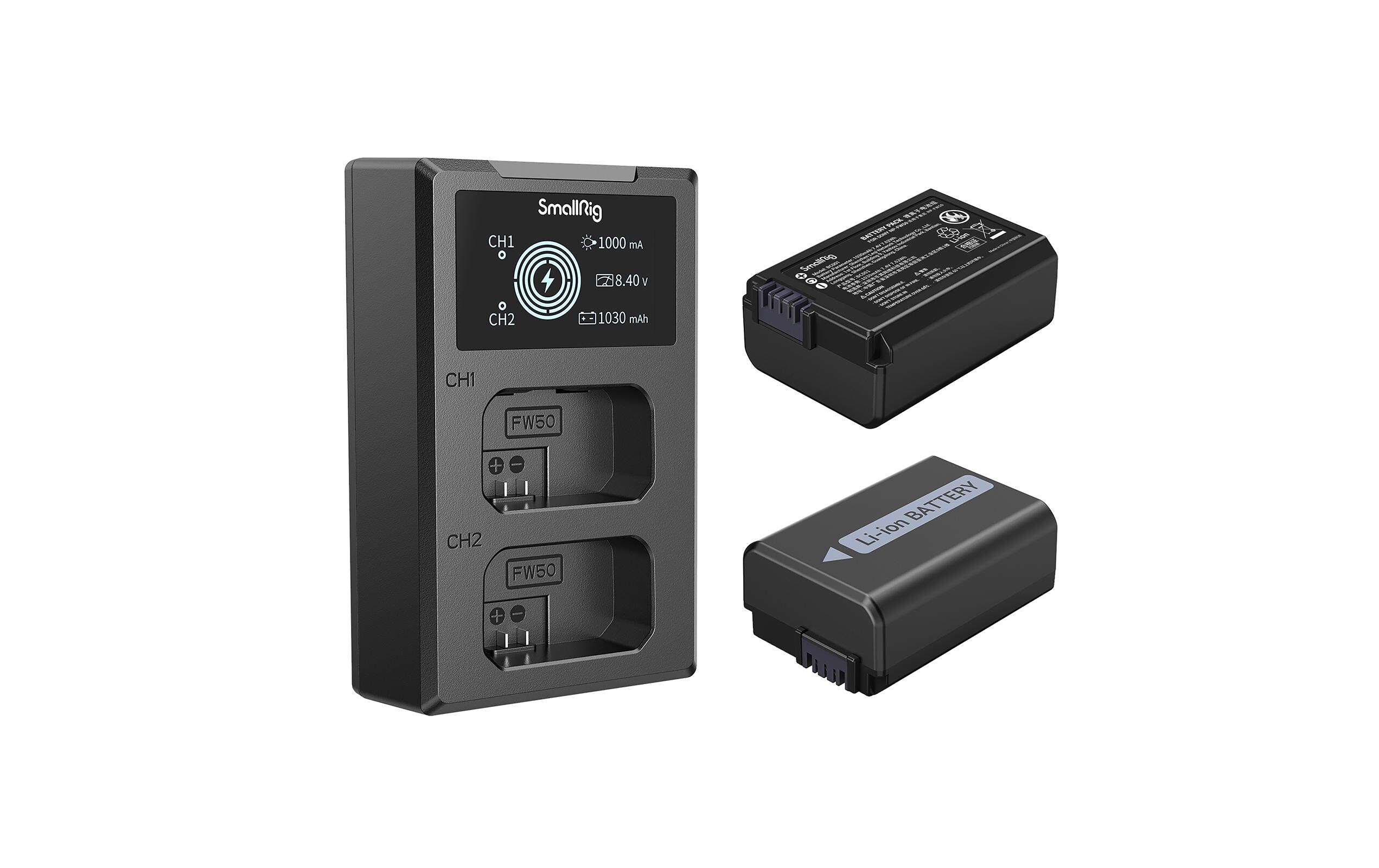 Digitalkamera-Akku NP-FW50 Akku und Charger KitAkku und Charger Kit NP-FW50 für Sony Kameras