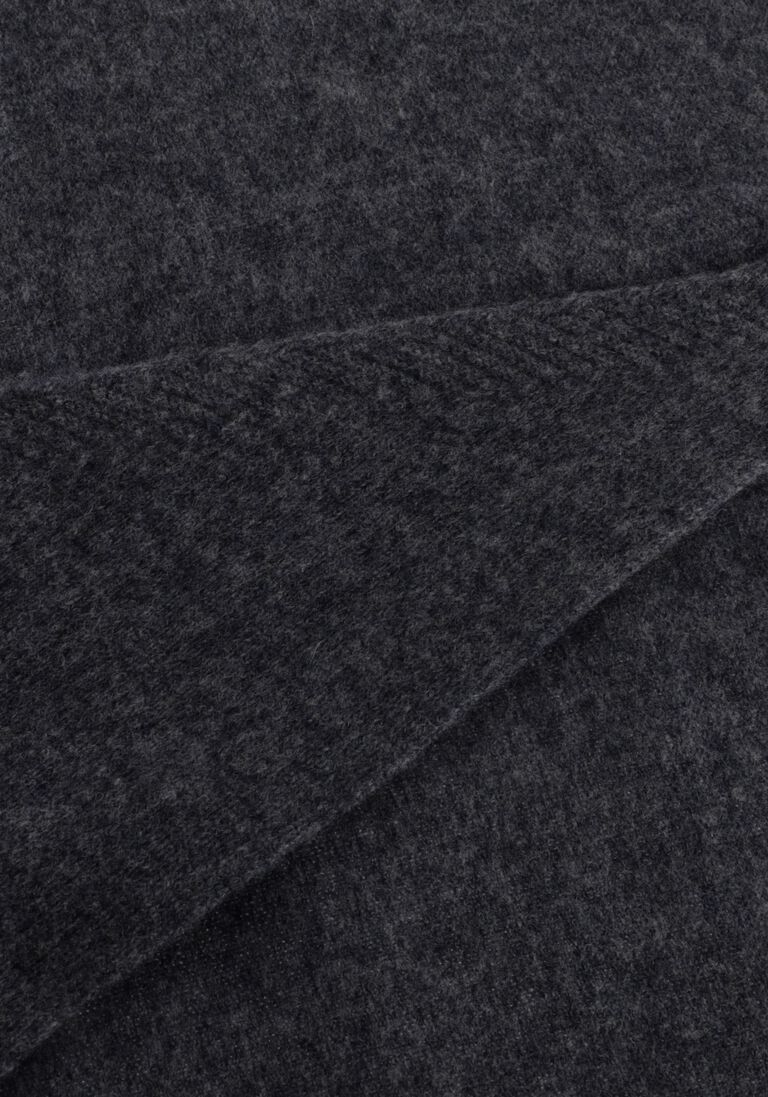donkergrijze bonnie studios sjaal bonnie wool scarf