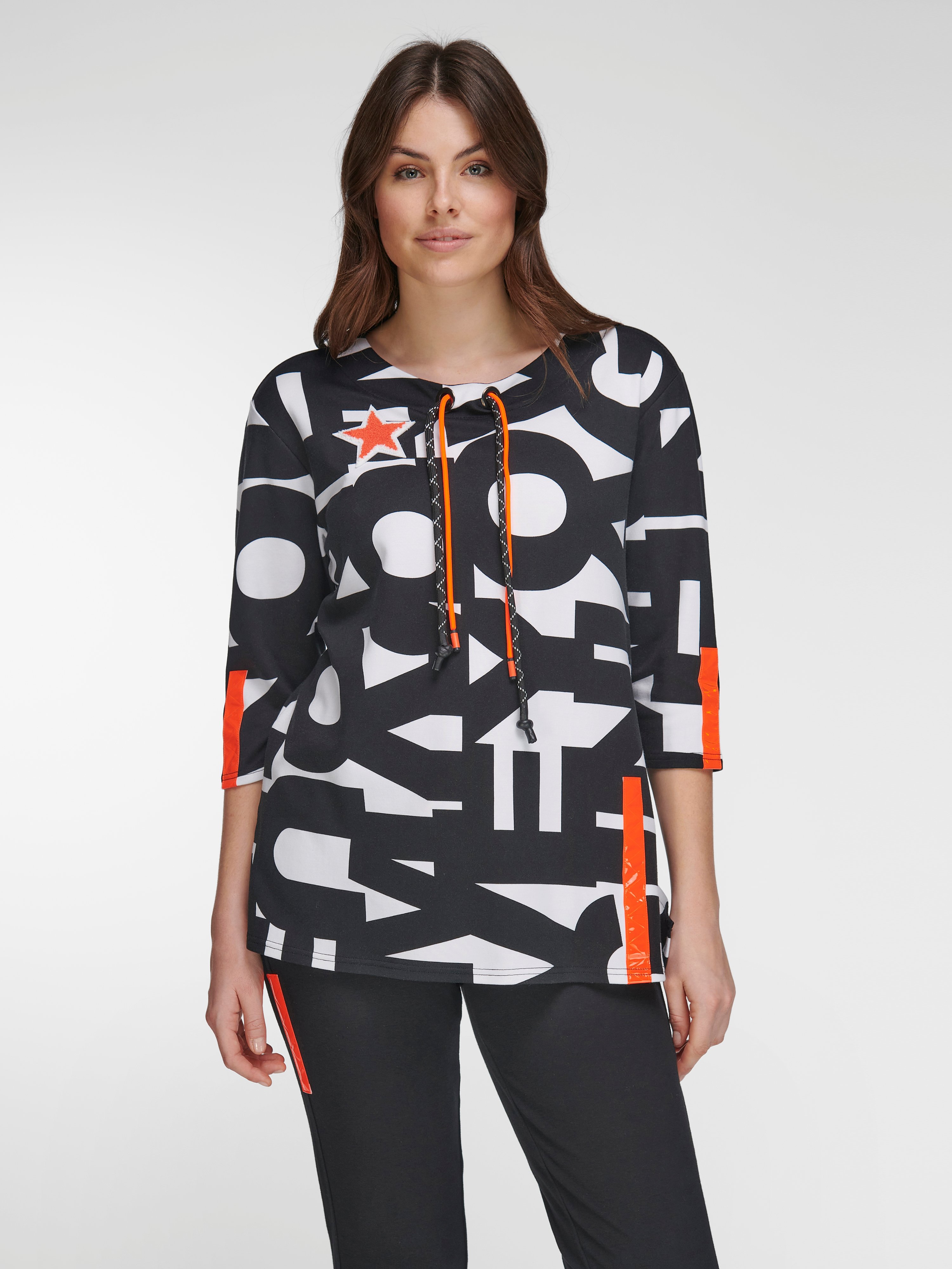 Sweatshirt mit 3/4-Arm