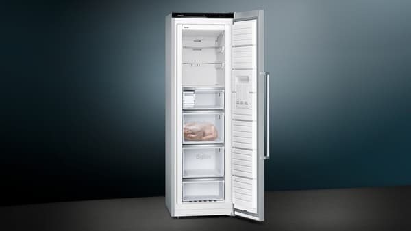 Siemens fryser GS36NAIDP (inox