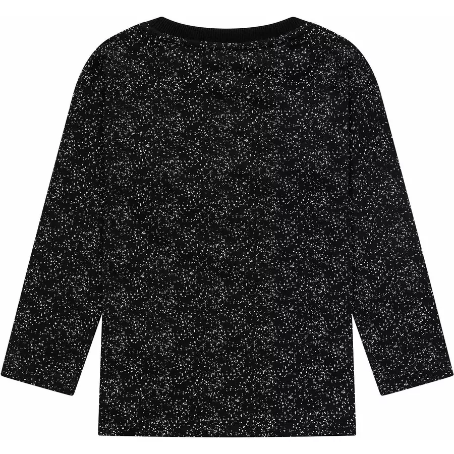 MINOTI 3er-Pack Longsleeves GrauSchwarzLila