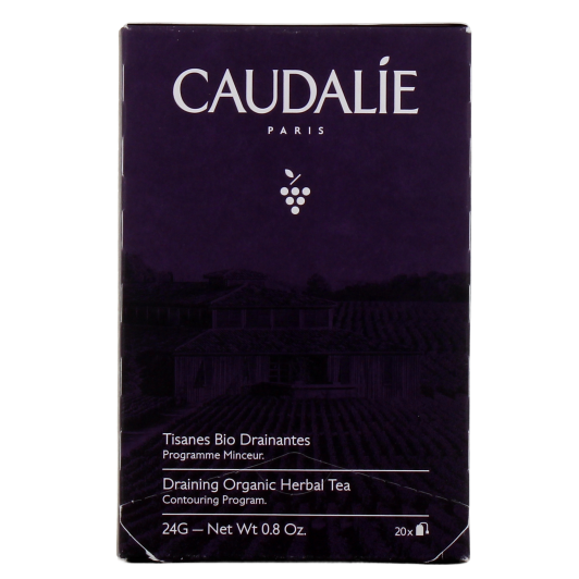 Caudalie tisane drainante bio - Programme minceur