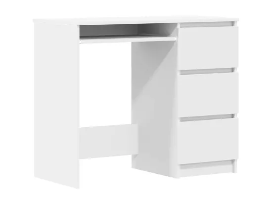 Bureau Blanc 90x45x76 cm Bois d’ingénierie