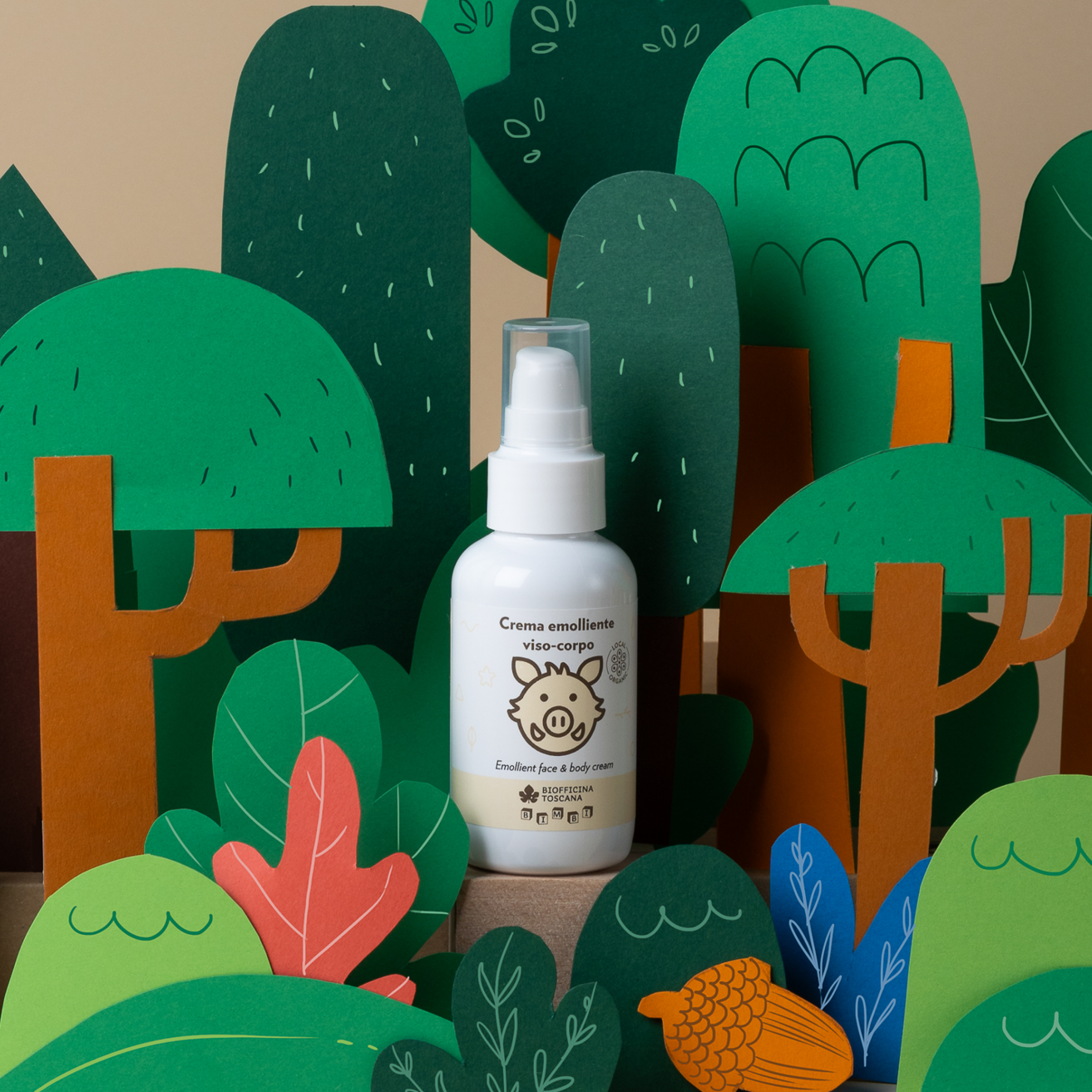 Biofficina Toscana  BIMBI Gesichts- & Körpercreme, 100 ml
