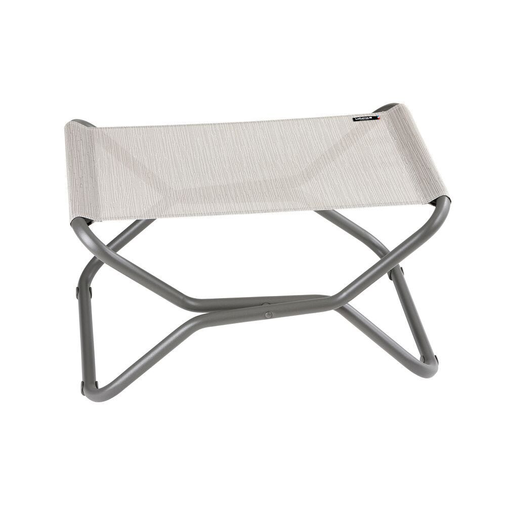 Klappbare Fußstütze / Hocker Next Batyline® Duo Grau Galet