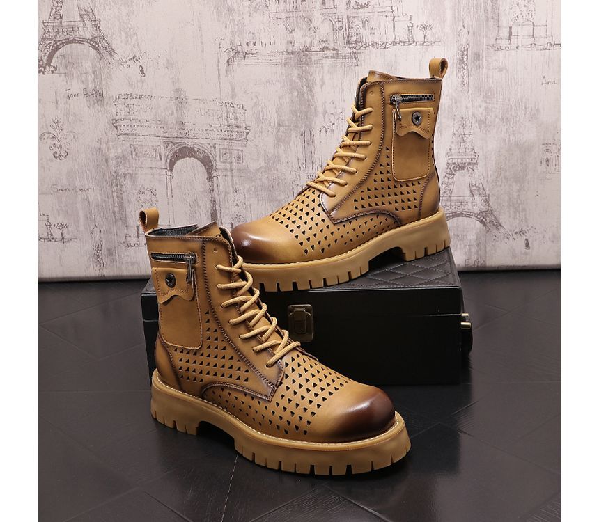Mr Ozera - Veterlaarzen met studs