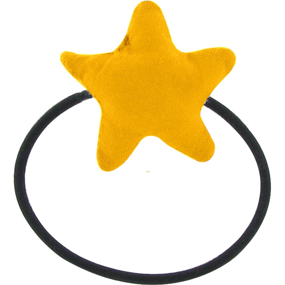 Elastique Cheveux Étoile Jaune Ocre