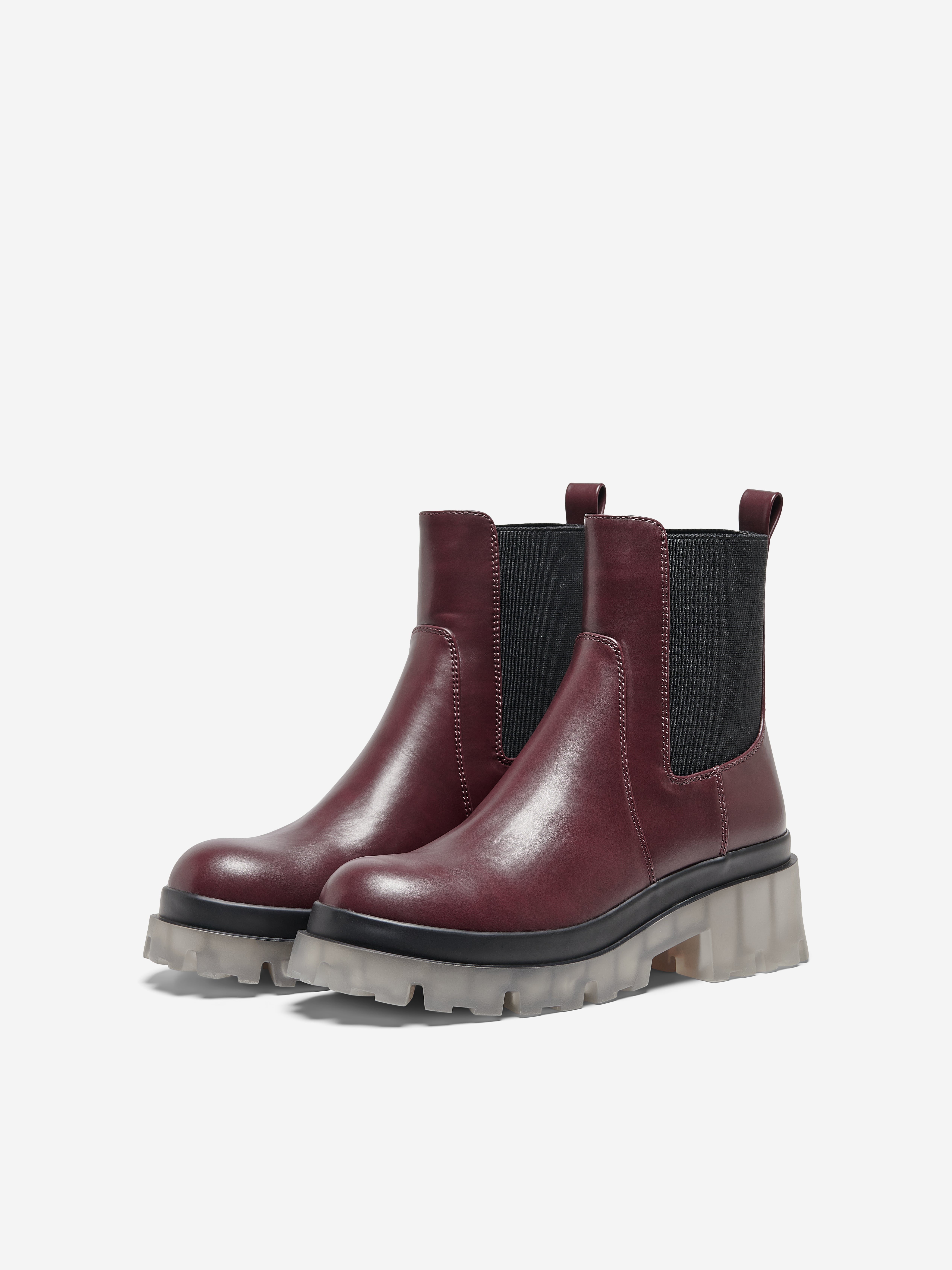 ONLDOJA-1 Stiefel Burgundy