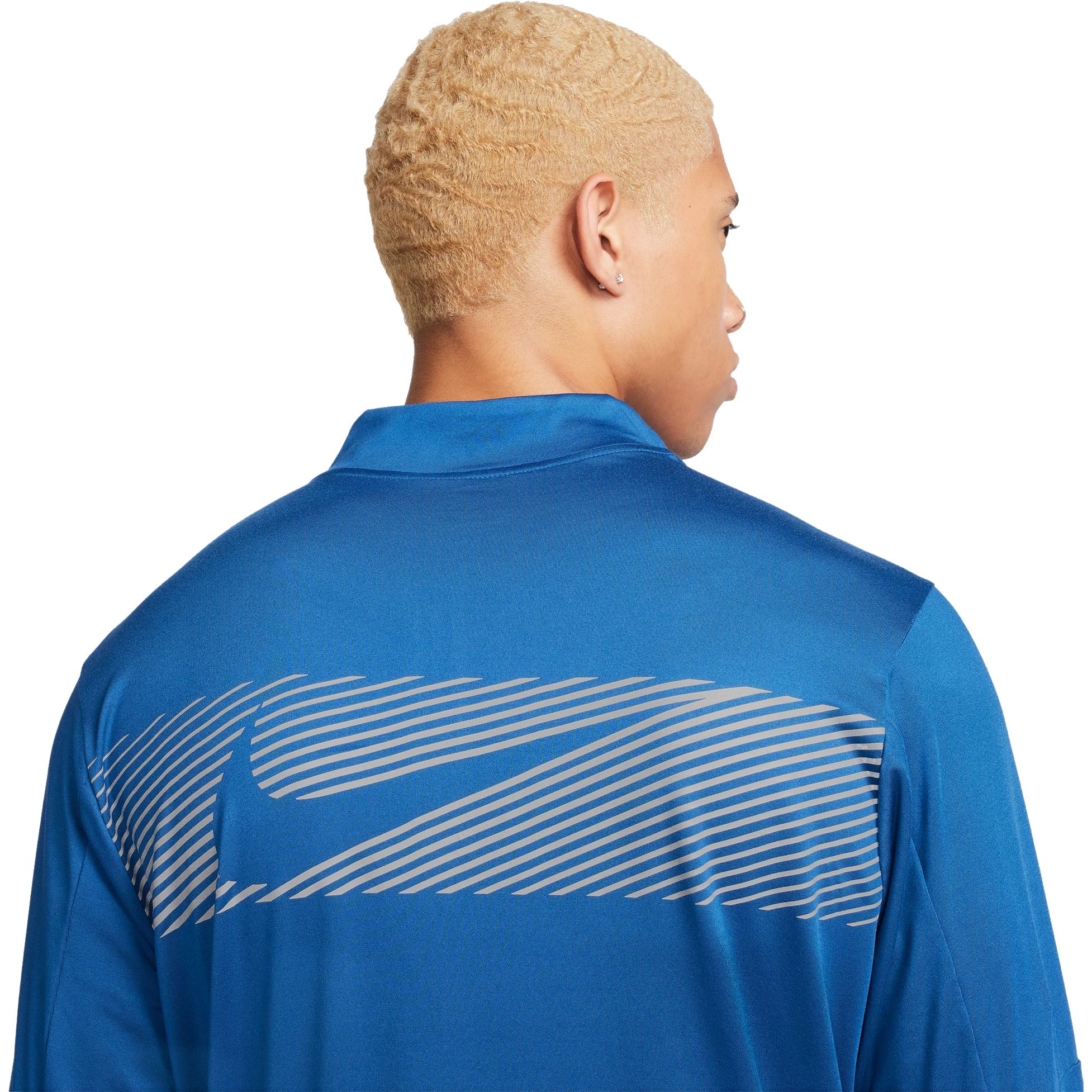 Nike Element Flash Dri-FIT 1/2-Zip Laufoberteil Herren court blue