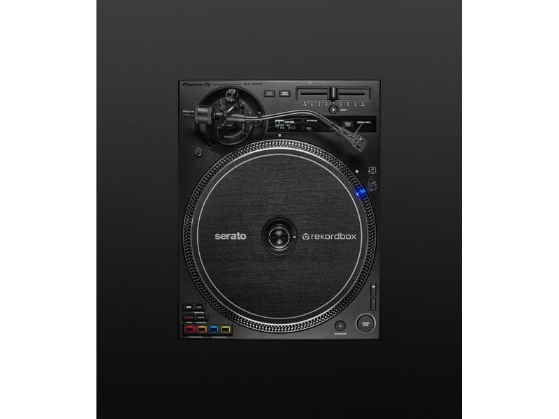 Pioneer Plattenspieler PLX-CRSS12 Schwarz Plattenspieler mit Direktantrieb und DVS-Steuerung