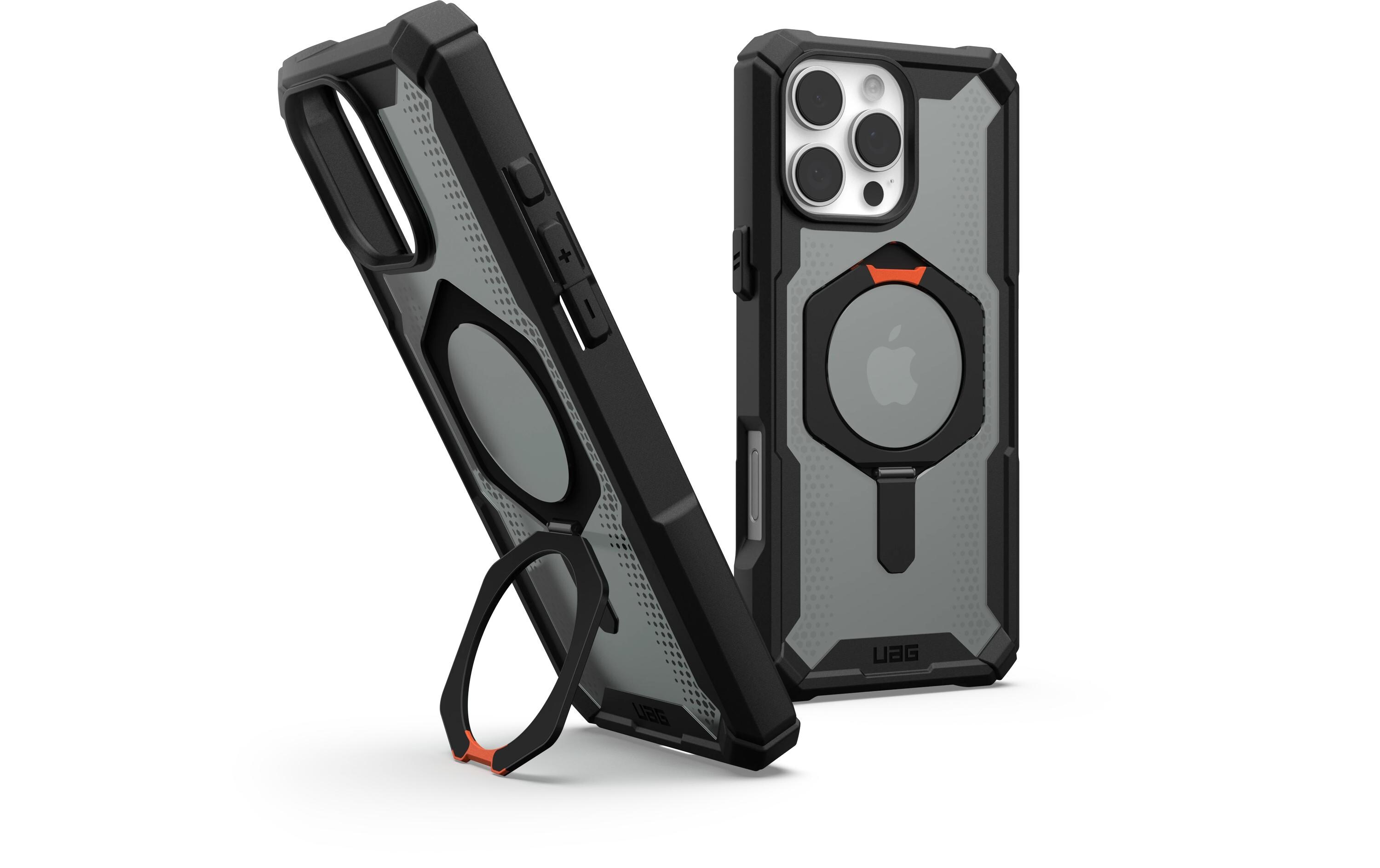 Back Cover Plasma XTE iPhone 16 Pro Max Black/OrangeSchutzhülle für das Apple iPhone 16 Pro Max