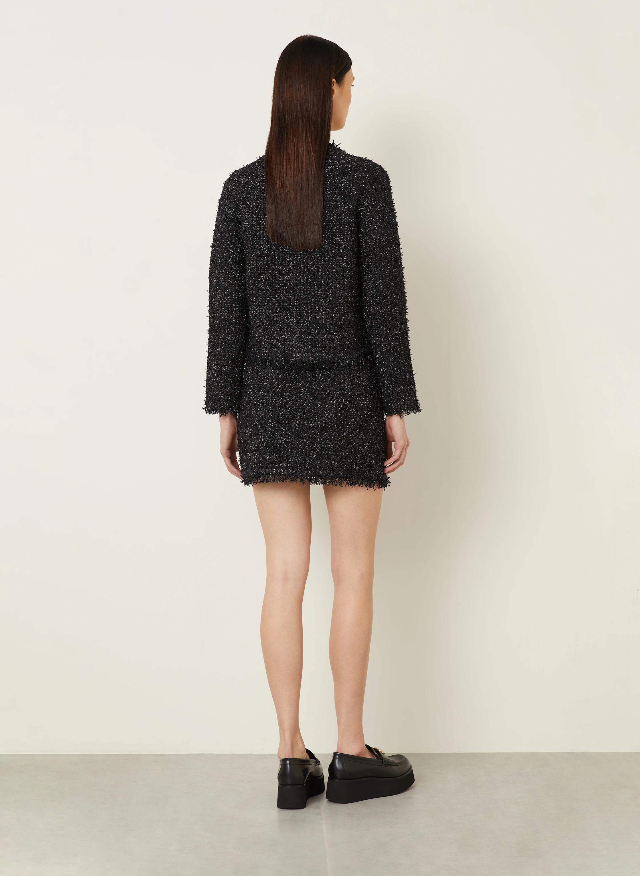 GUCCI Strickjacke mit Glitzergarn