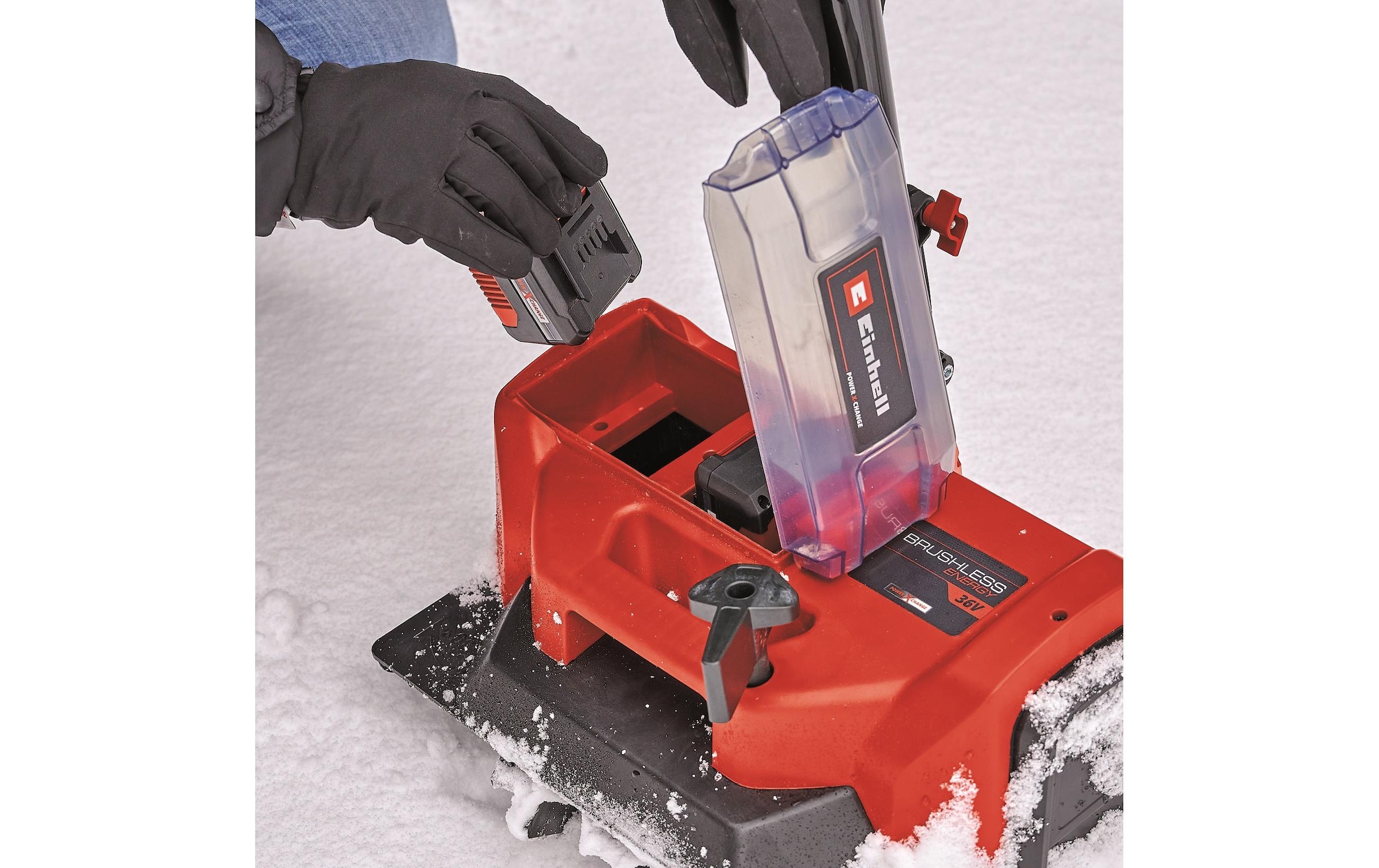 Einhell Akku-Schneefräse »GE-ST 36/40 Li«