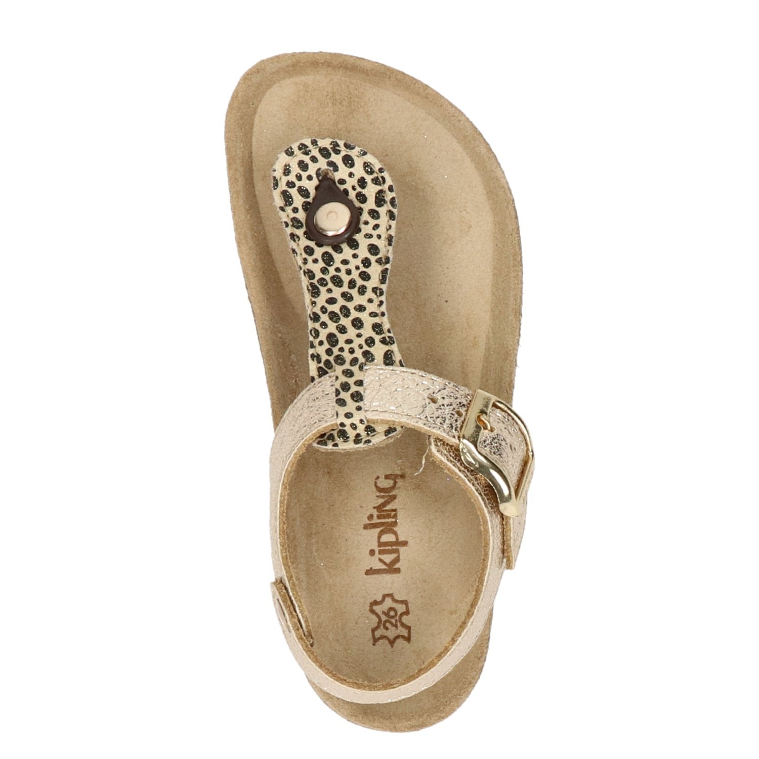 Rikulu 4 meisjes sandaal Kipling Goud