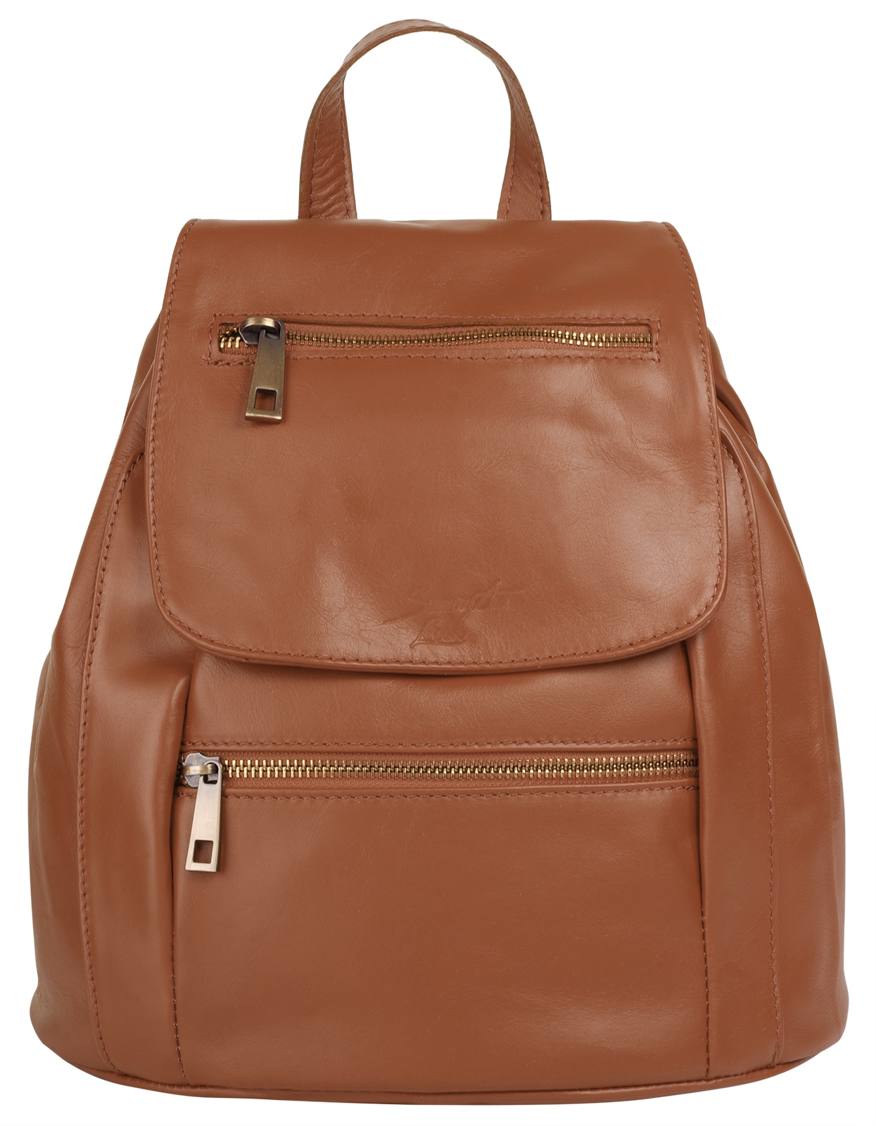 Samantha Look Cityrucksack echt Leder, Made in Italy