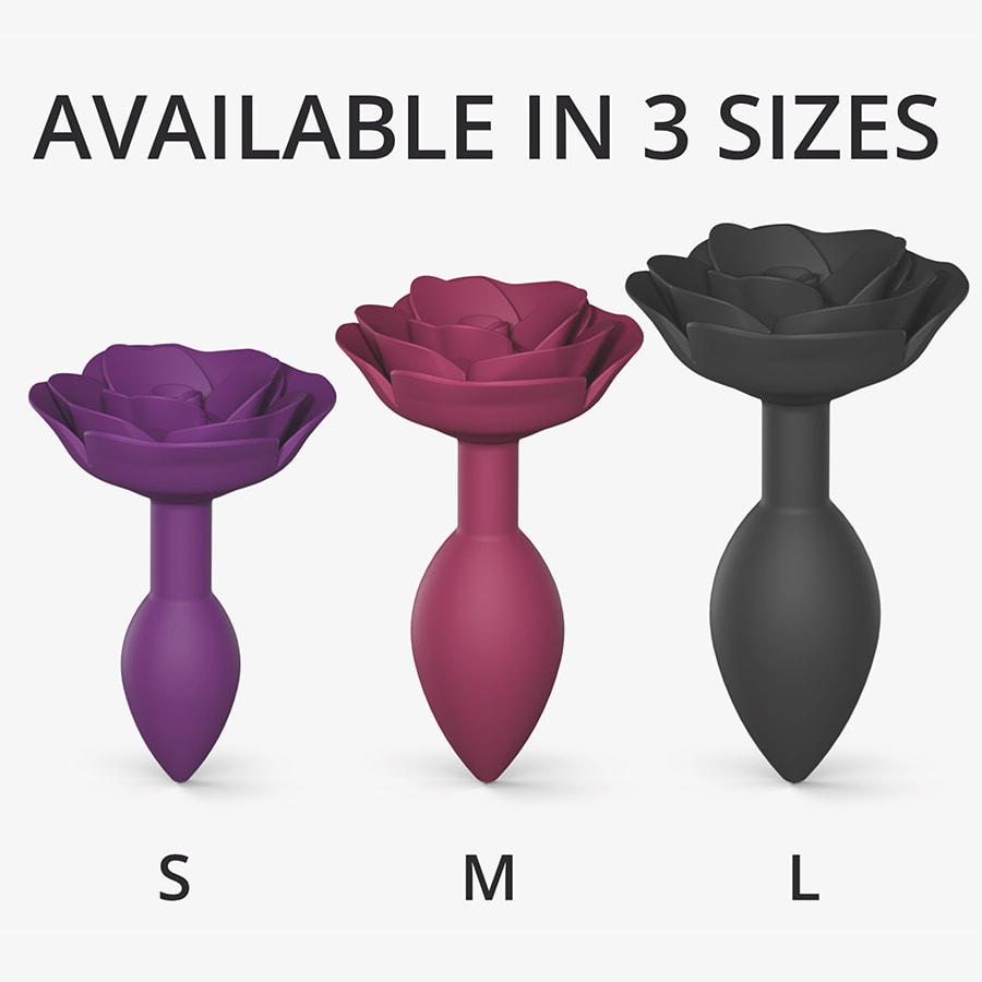 Plug anal - Open rose - Taille M -  Violet