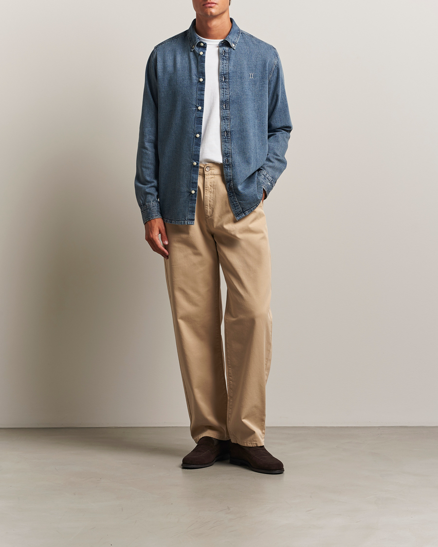 Les Deux Romeo Pleated Chino Pants Irish Cream