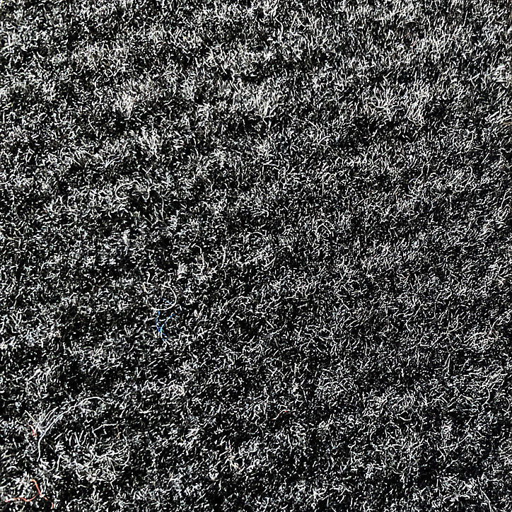 Tapis d'entrée polypropylène Boykins GoodHome gris foncé L.150 x l.90 cm