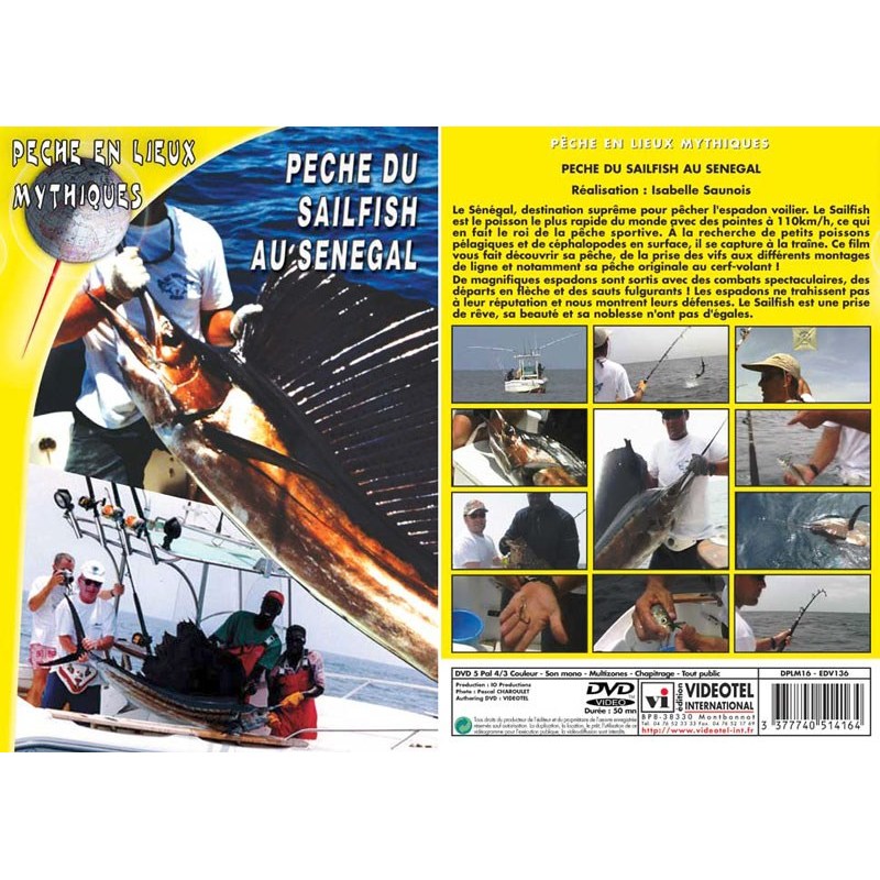 Dvd - Peche Du Sailfish Au Senegal