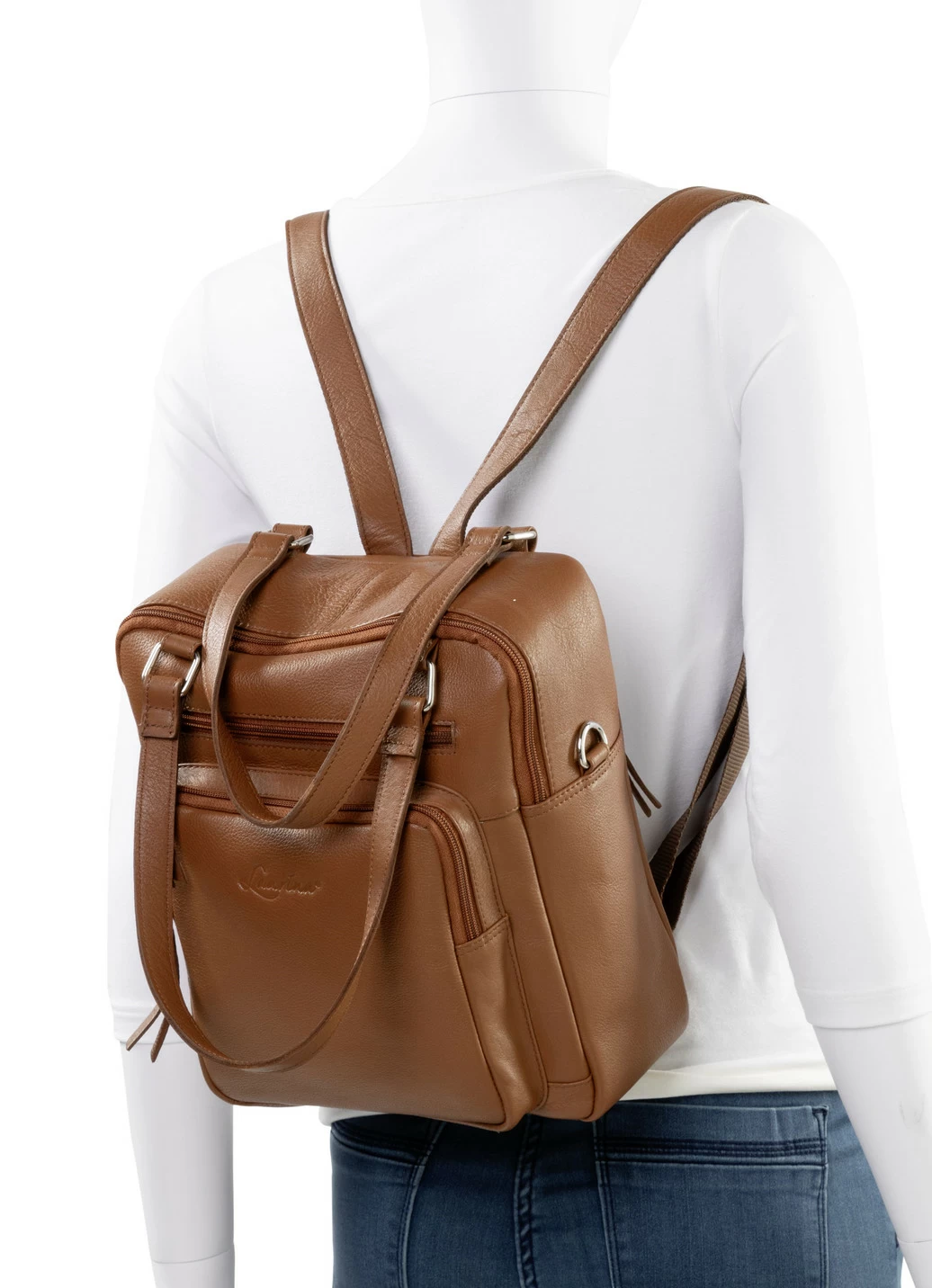Laurina Rucksack aus Vollrind-Nappaleder