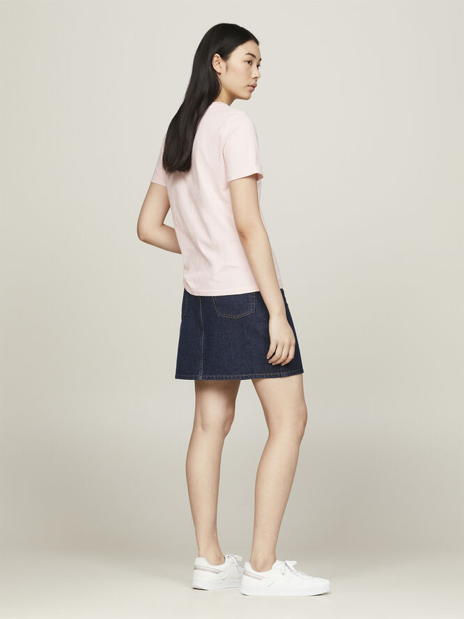 Tommy Hilfiger REG SCRIPT C-NK SS Tio