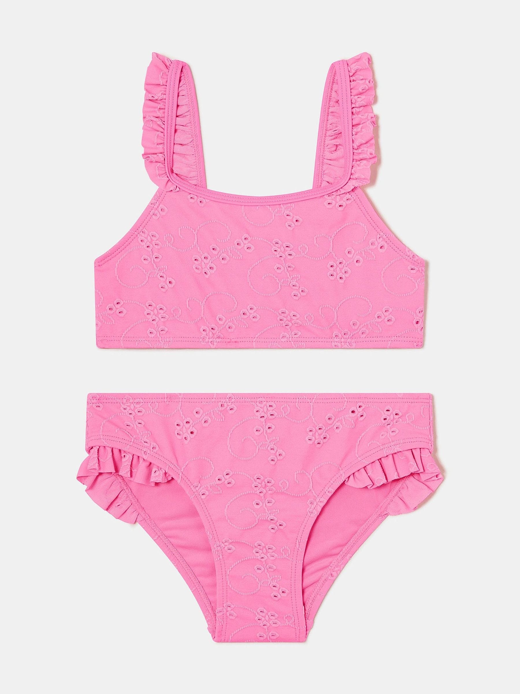 Angels By Accessorize bikiniset met ruches en broderie voor meisjes
