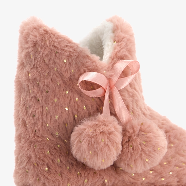 Thu!s meisjes pantoffels met glitters roze