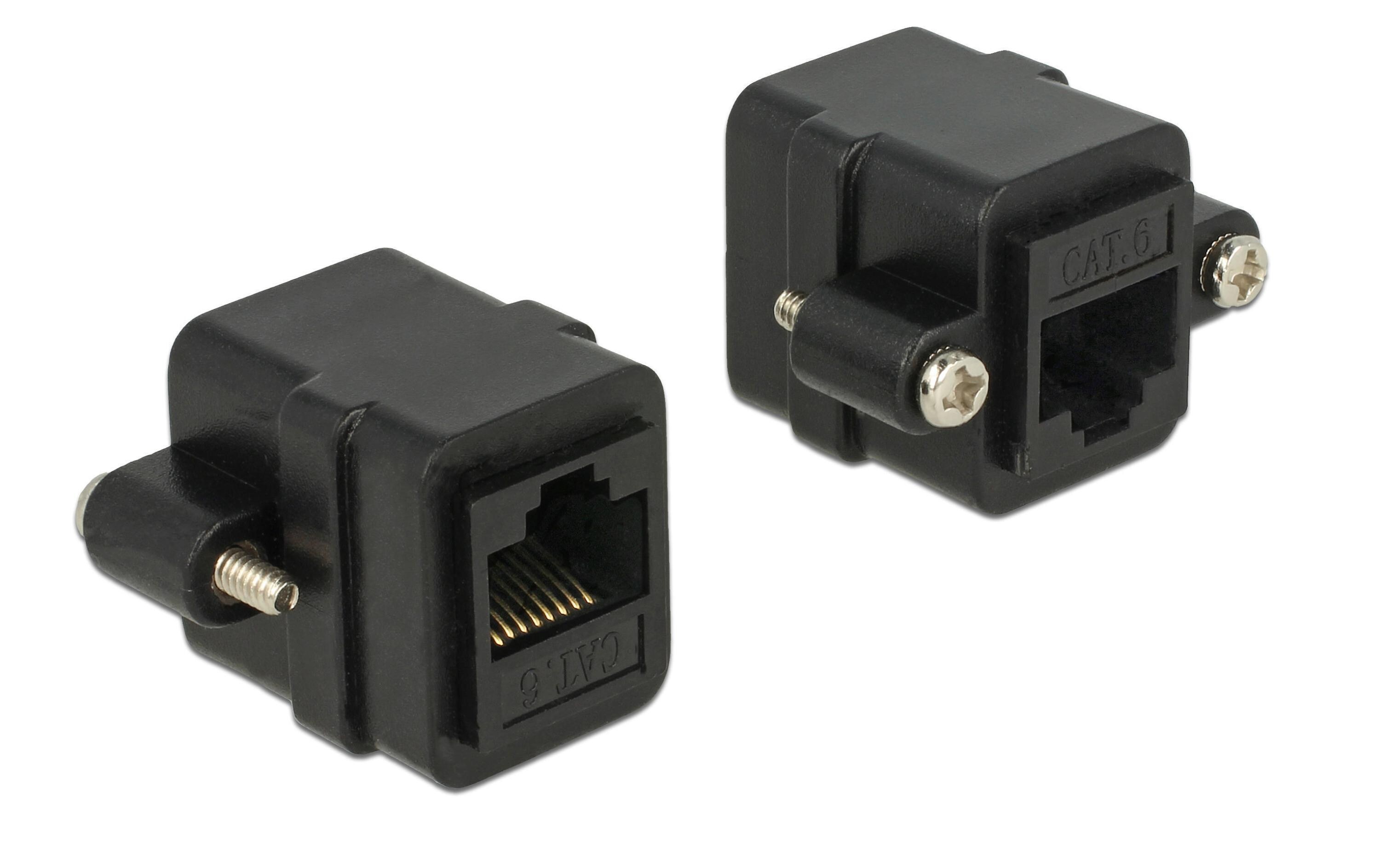 Buchse RJ45 Cat.6 UTP Adapter zum Einbau 1 StückKupplung