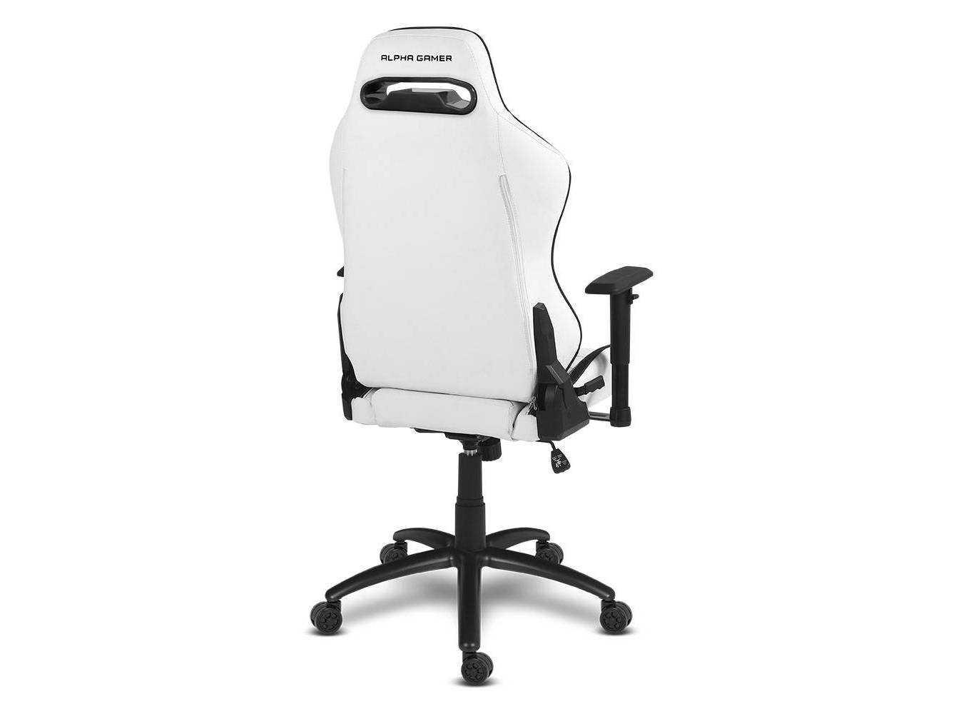 CADEIRA GAMING ALPHA GAMER ATENA BRANCA/PRETO