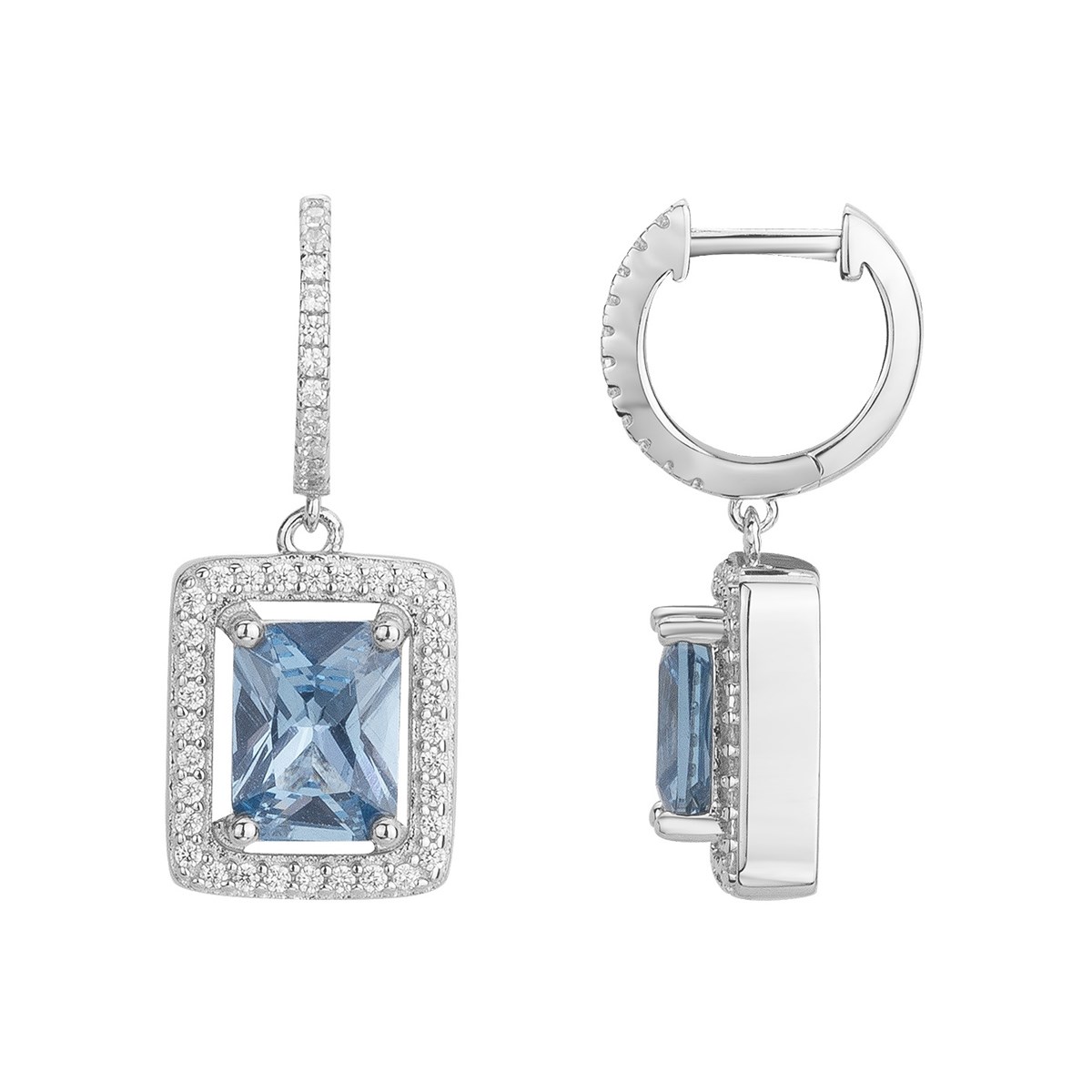 Boucles d'oreilles en Argent