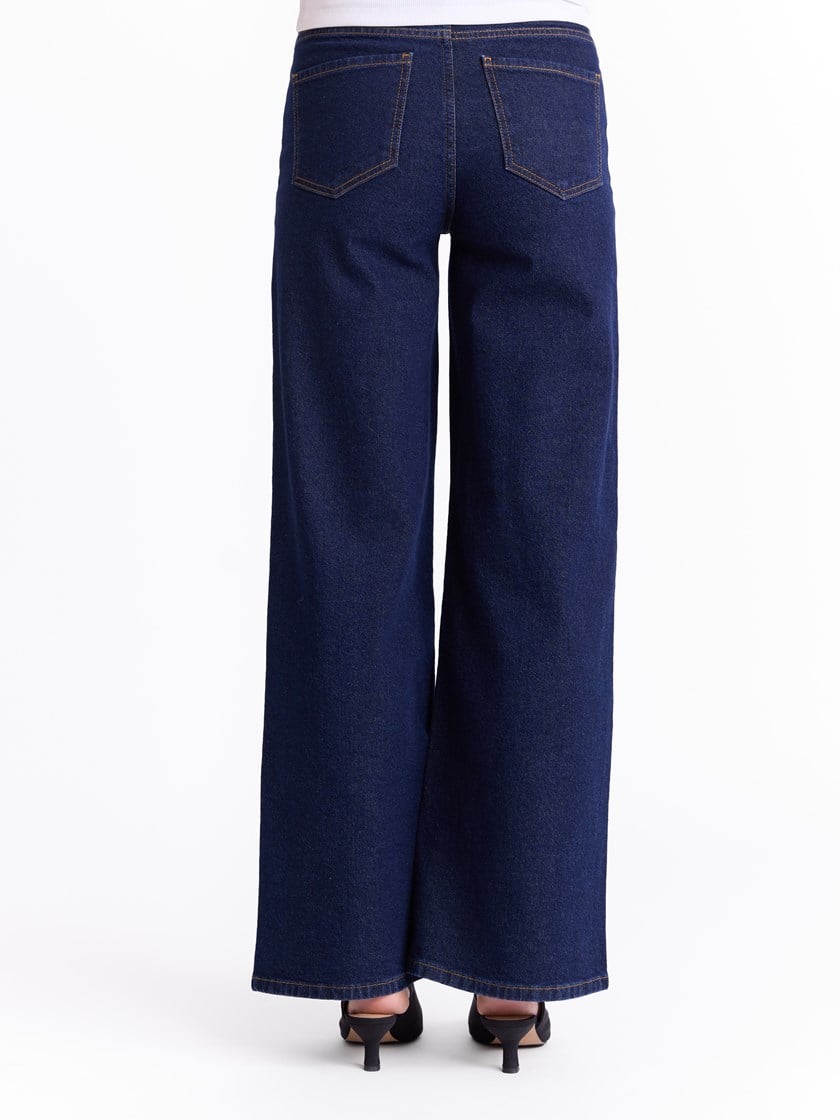 Estelle wide jeans Dark Denim