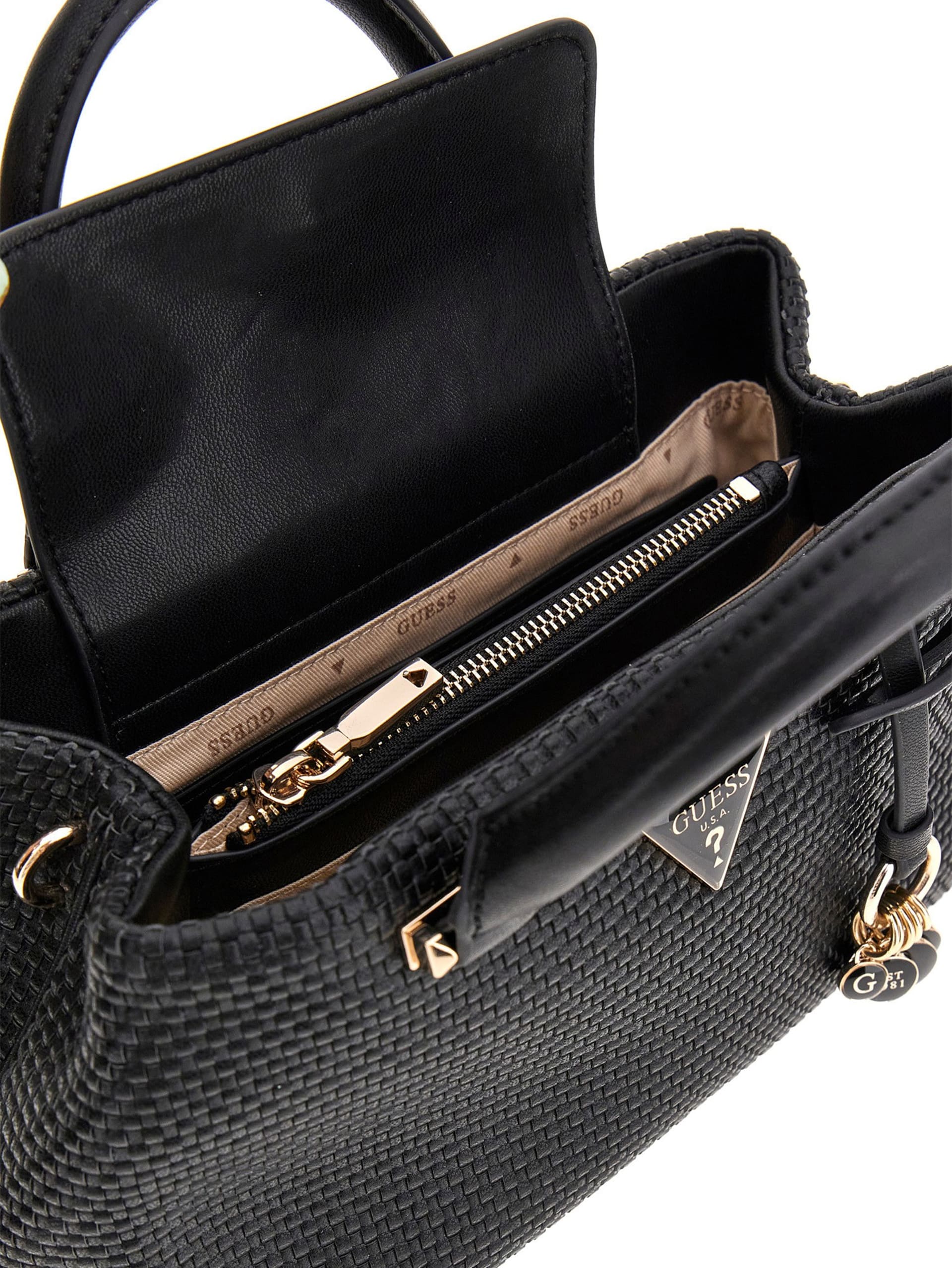 Bolsa pequena Phaedra em tecido