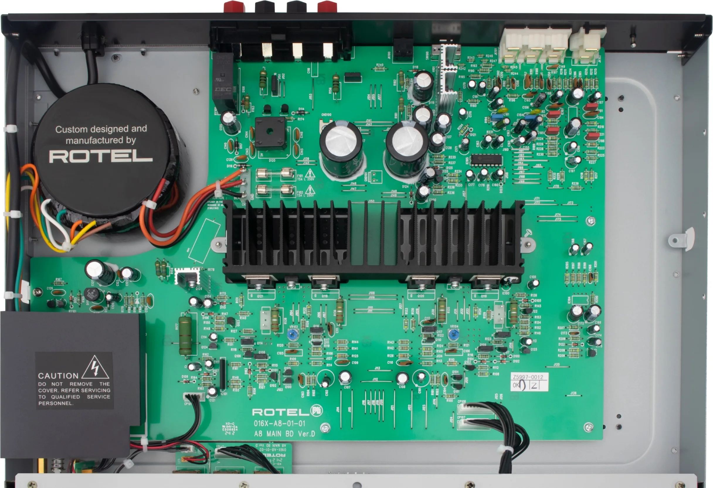 Rotel A-8 Silver Amplis hi-fi stéréo