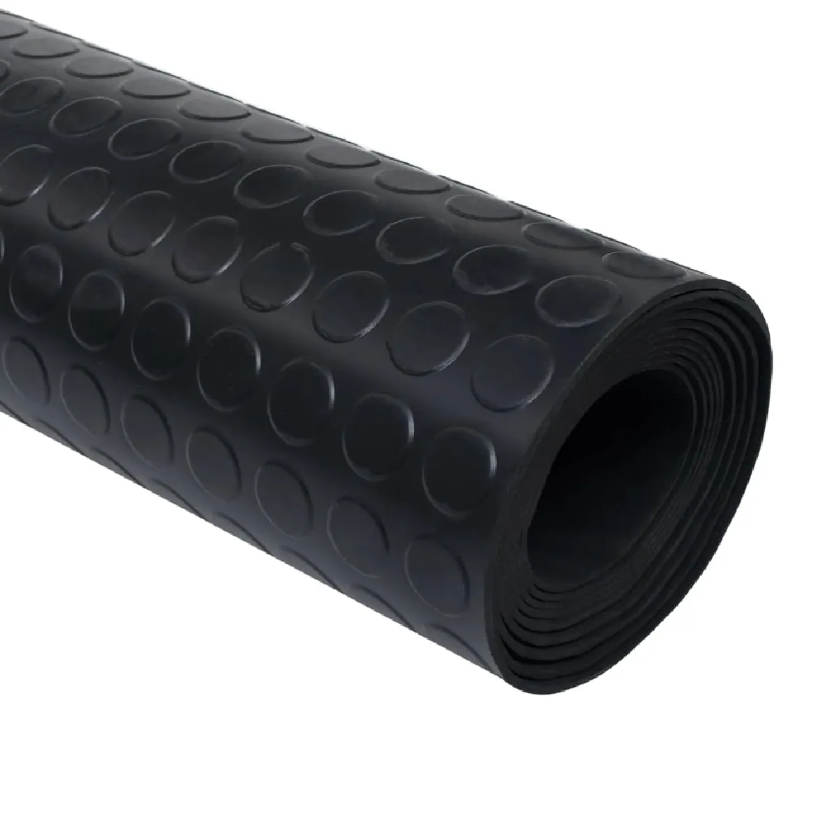 vidaXL Tapis caoutchouc antidérapant 1,5x2 m noir