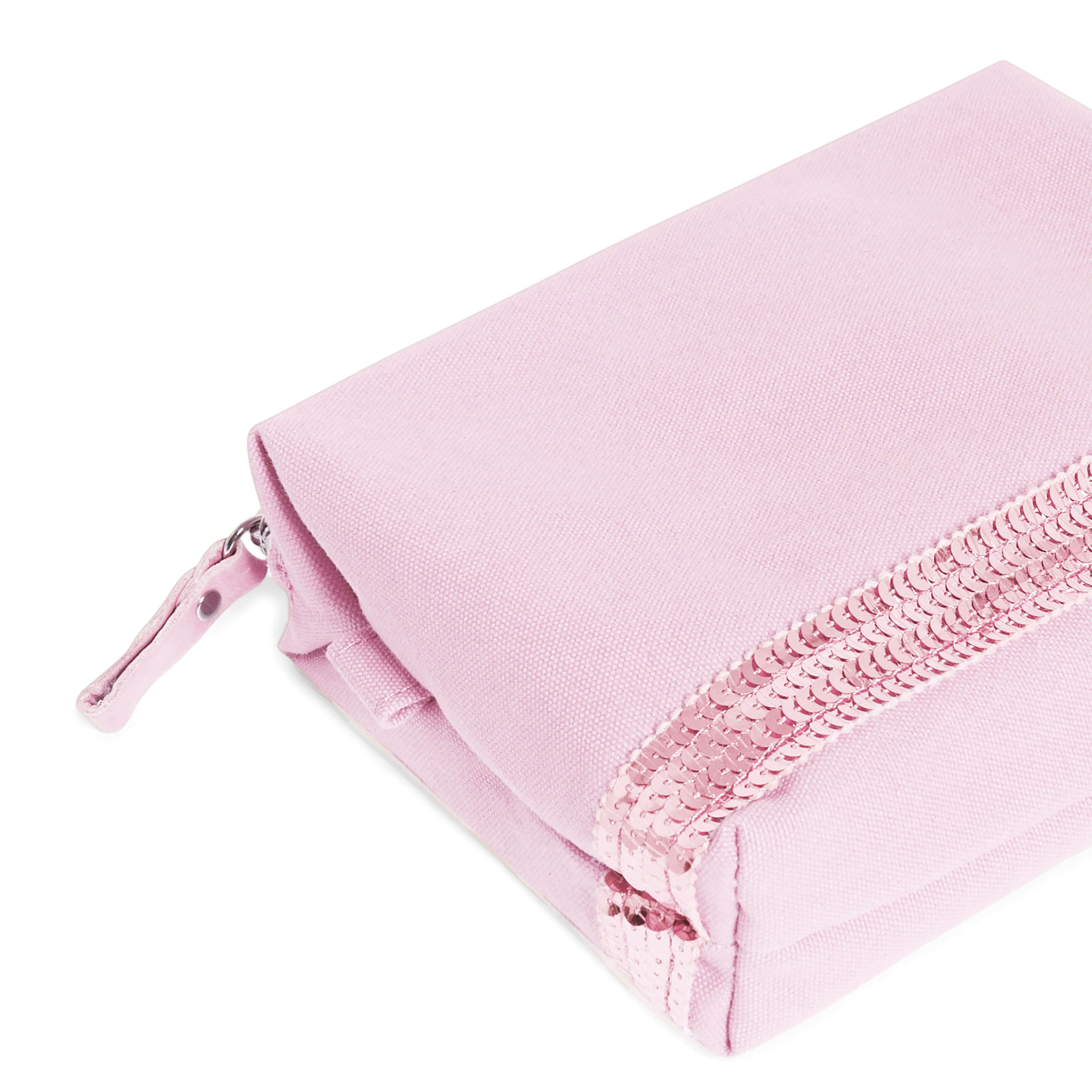 Trousse à sequins | Rose