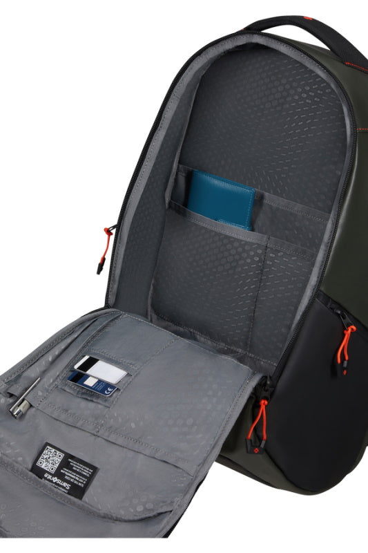 Samsonite Ecodiver Laptop Backpack M USB Climbing Ivy