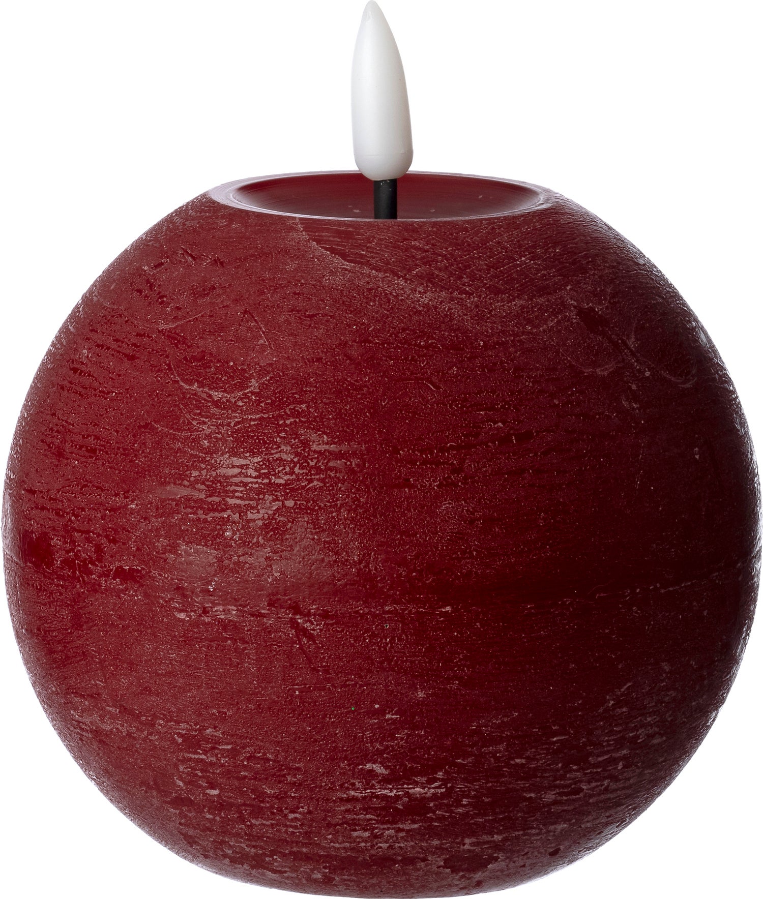 Intratuin LED bolkaars Jason rood D 10 H 11 cm