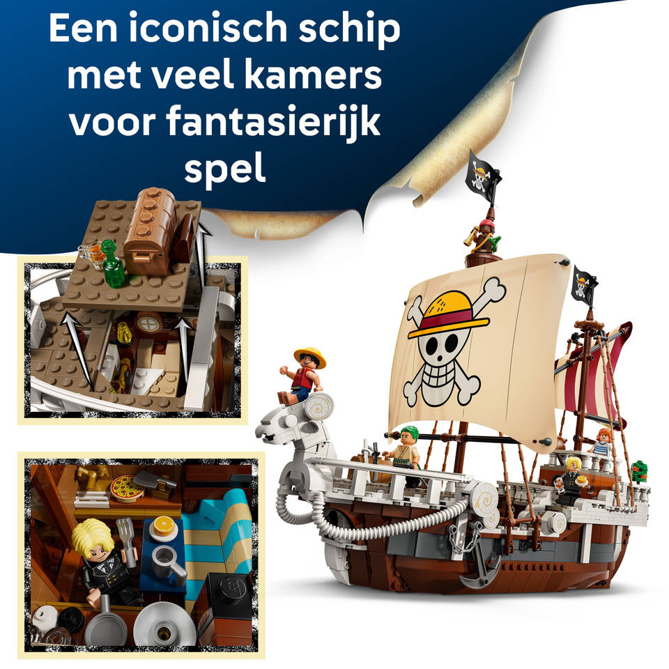 LEGO ONE PIECE het piratenschip Going Merry 75639