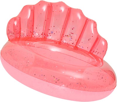 SUNNYLiFE Luxe Badering, Shell Neon Coral