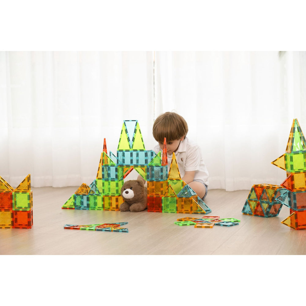 Køb Geomag Magnetic Tiles Gems 32 Pcs