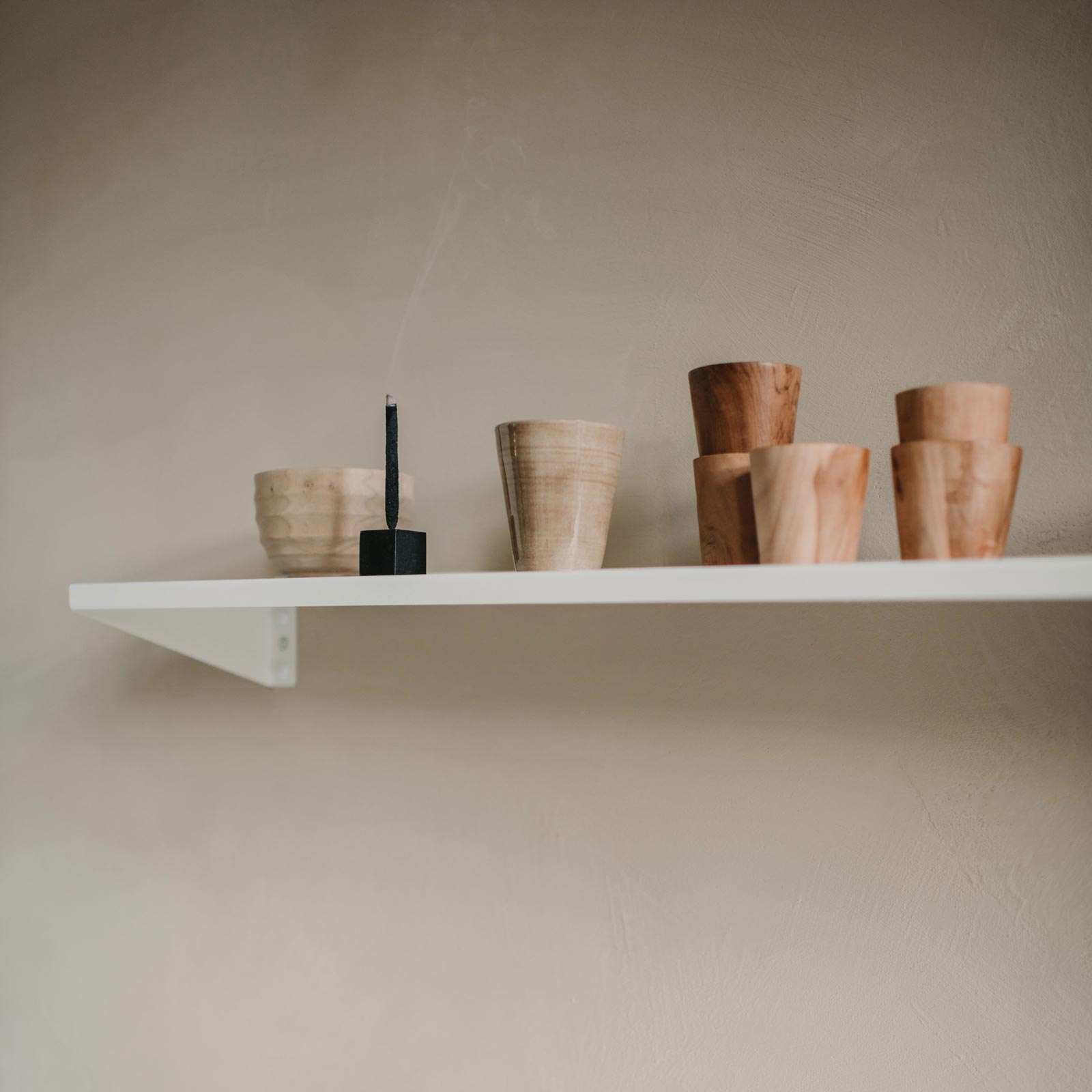 Wandplank °01 | 40 cm Black