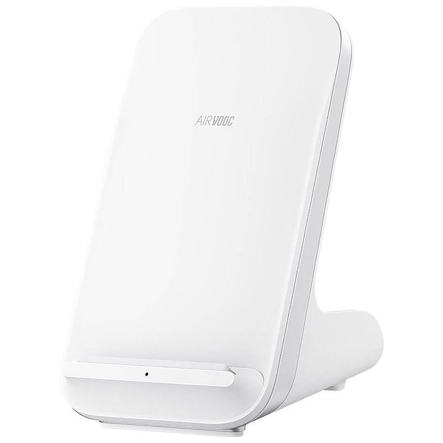 Oppo Watch Aluminium (Noir - Bracelet Fluoroélastomère Noir) - Wi-Fi - 46 mm + Chargeur Sans Fil Air VOOC