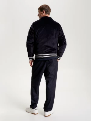 Jaqueta Varsity Reversível de Veludo Cotelê Quente TH