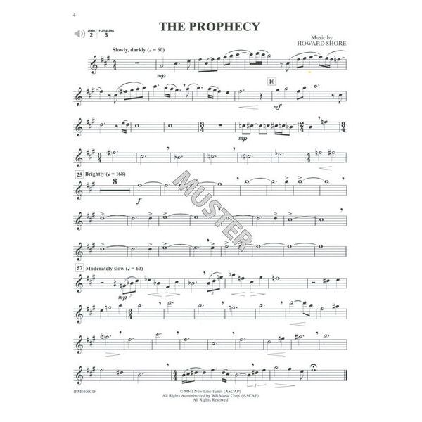 Alfred Music Publishing Lord Of The Rings 1-3 A-Sax