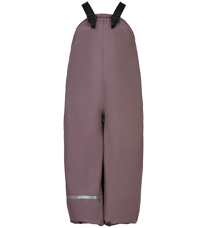 CeLaVi Regenhose m. Träger/Fleece - Recycelt PU - Mondlandschaft