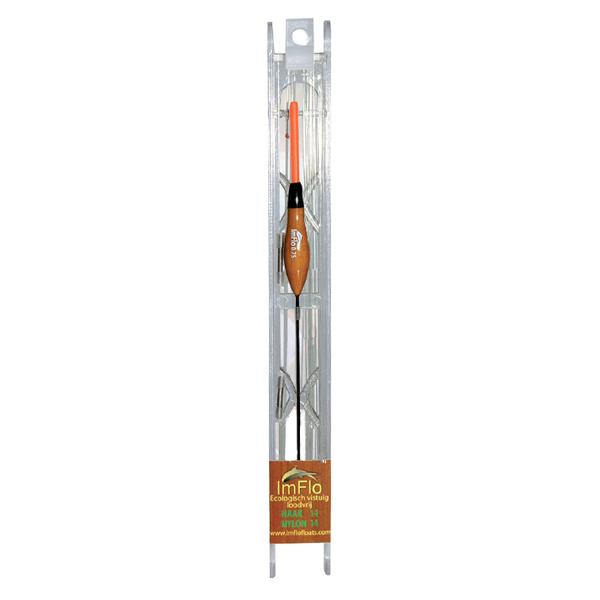 Ligne de pêche écologique sans plomb ImFlo 530 - Hameçon 14/ Diamètre 0.14mm (0.75g)